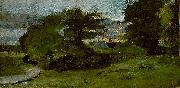 John Constable Landscape with Cottages France oil painting artist